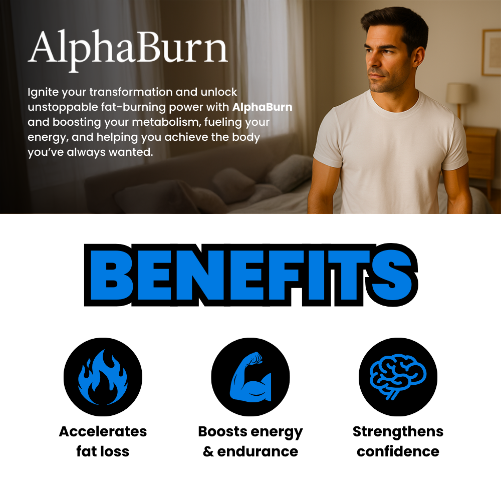 AlphaBurn 100% Natural Nighttime Fat Burner